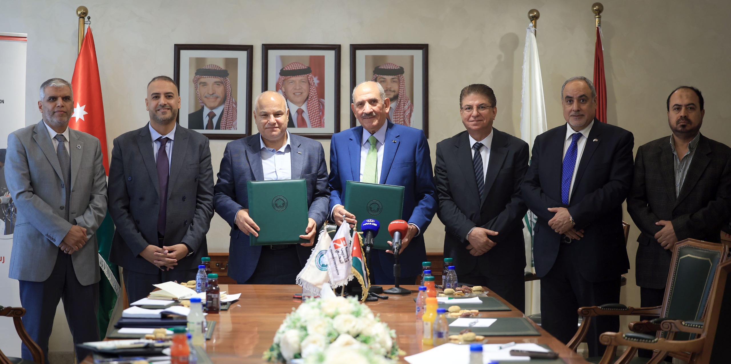 Partnership between the Ministry of Labor, Jordan Phosphate Mines Company, and the Vocational Training Corporation to establish a training academy in Al-Hasa.”