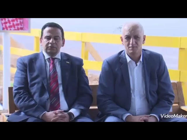 جبل الجبس في مجمع الفوسفات الصناعي بالعقبة… يكتسي حلّةً خضراء وينبض بالحياة