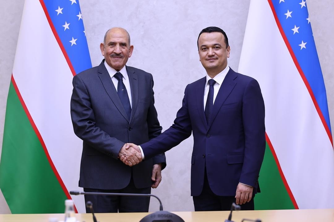 الذنيبات يبحث مع وزير الاستثمار الاوزبكي التعاون في صناعة الأسمدة الفوسفاتية واقامة مشاريع استثمارية استراتيجية طشقند