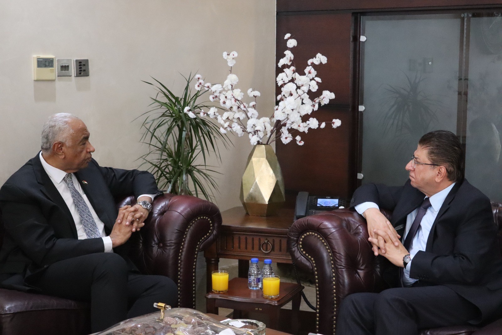 Jordan Phosphate Mines, Sudan Discuss Cooperation in Fertilizer Industry
